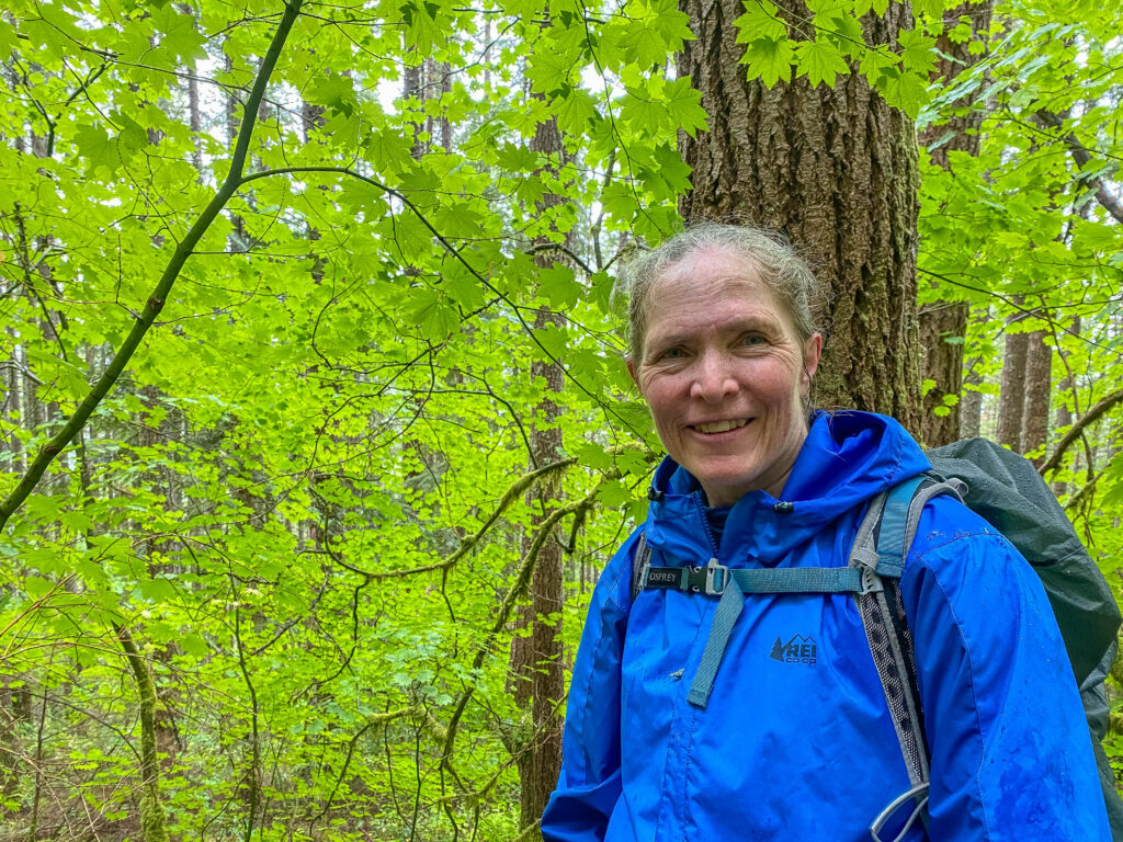 My happy place: any place green, wild, and untamed. Rain or shine, wilderness always provides me with wins.
