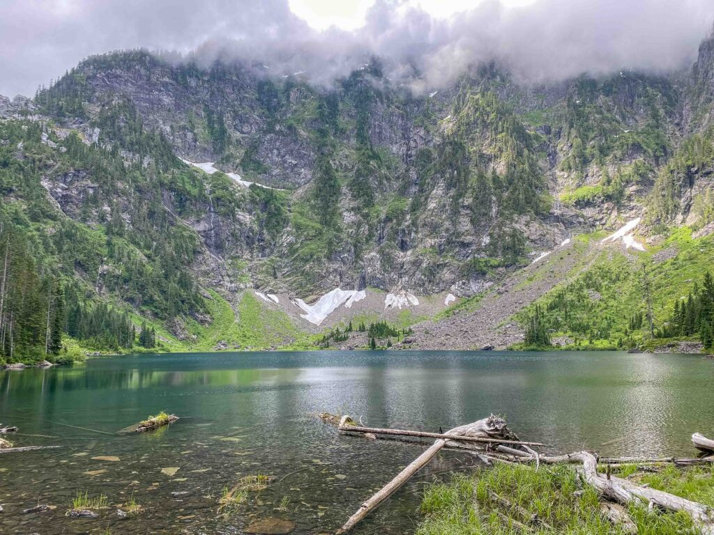We enjoyed the pristine beauty of Lake 22 on the Mountain Loop Highway, July 3, 2025.