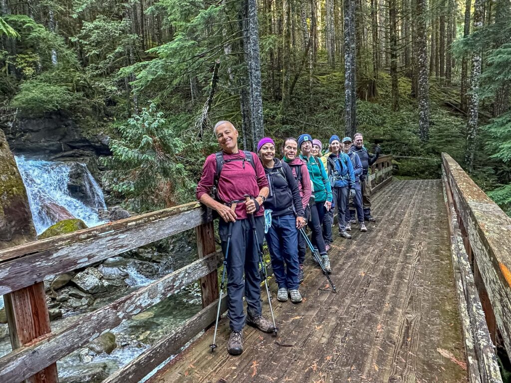 My team exploring the Middle Fork of the Snoqualmie and all its splendor including tons of mushrooms.