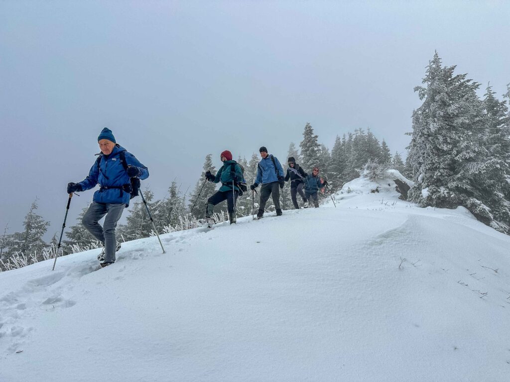 February 27, 2026 coming down from the summit of Mt. Washington.